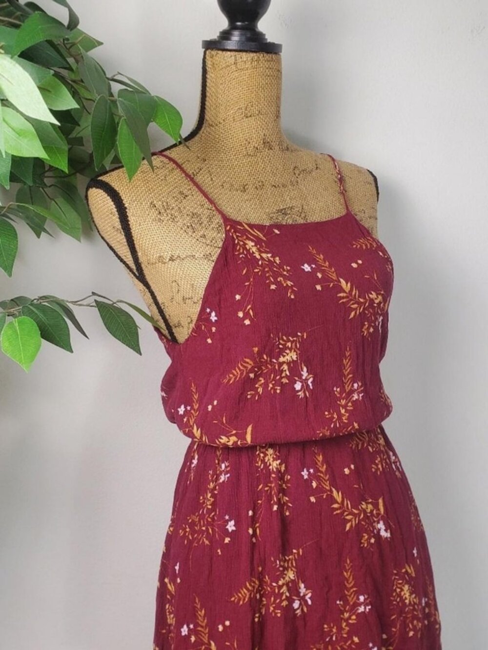 Printed Spaghetti Strap